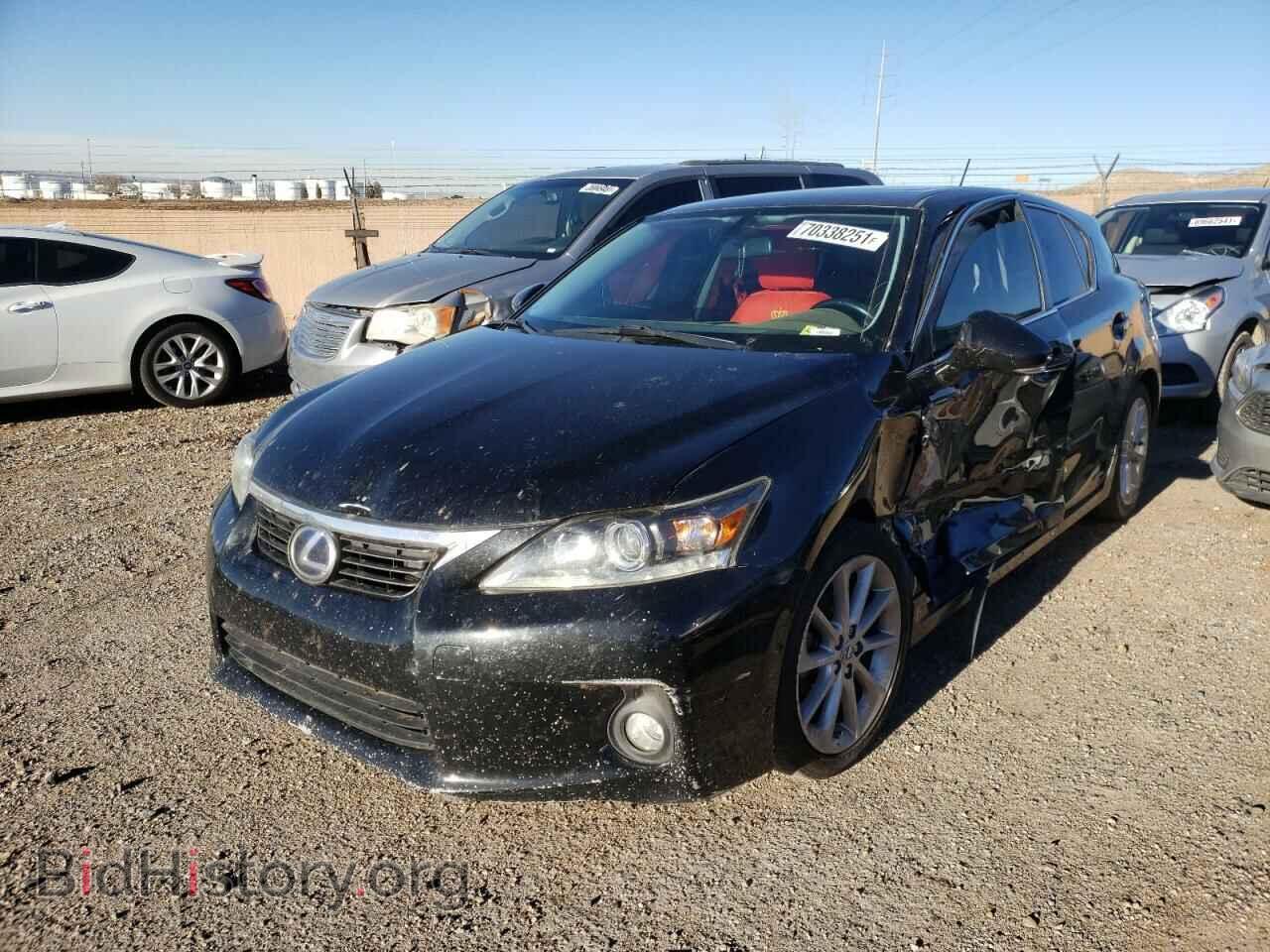 2012 LEXUS CT 200 - VIN: JTHKD5BH1C2115193 - Фото 9