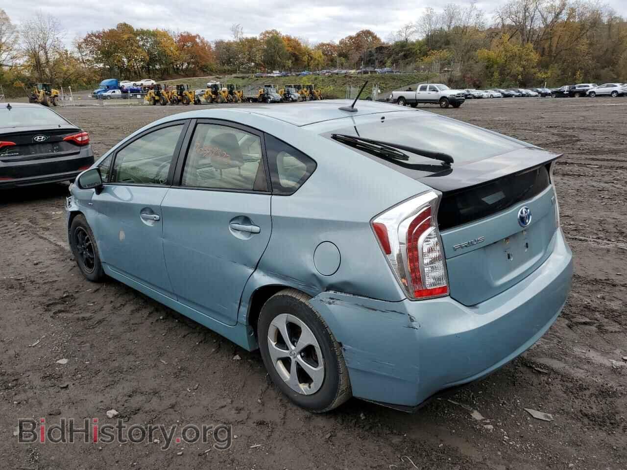 2014 TOYOTA PRIUS - VIN: JTDKN3DU4E1855438 - Фото 2