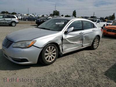 2011 Chrysler 200 Touring, silver — VIN 1C3BC1FG2BN526747, Copart