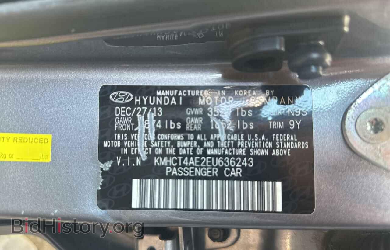 2014 HYUNDAI ACCENT - VIN: KMHCT4AE2EU636243 - Фото 10