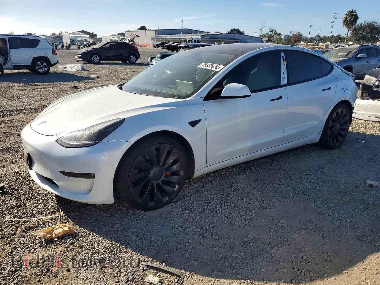 Photo 5YJ3E1EC3MF000928 - TESLA MODEL 3 2021