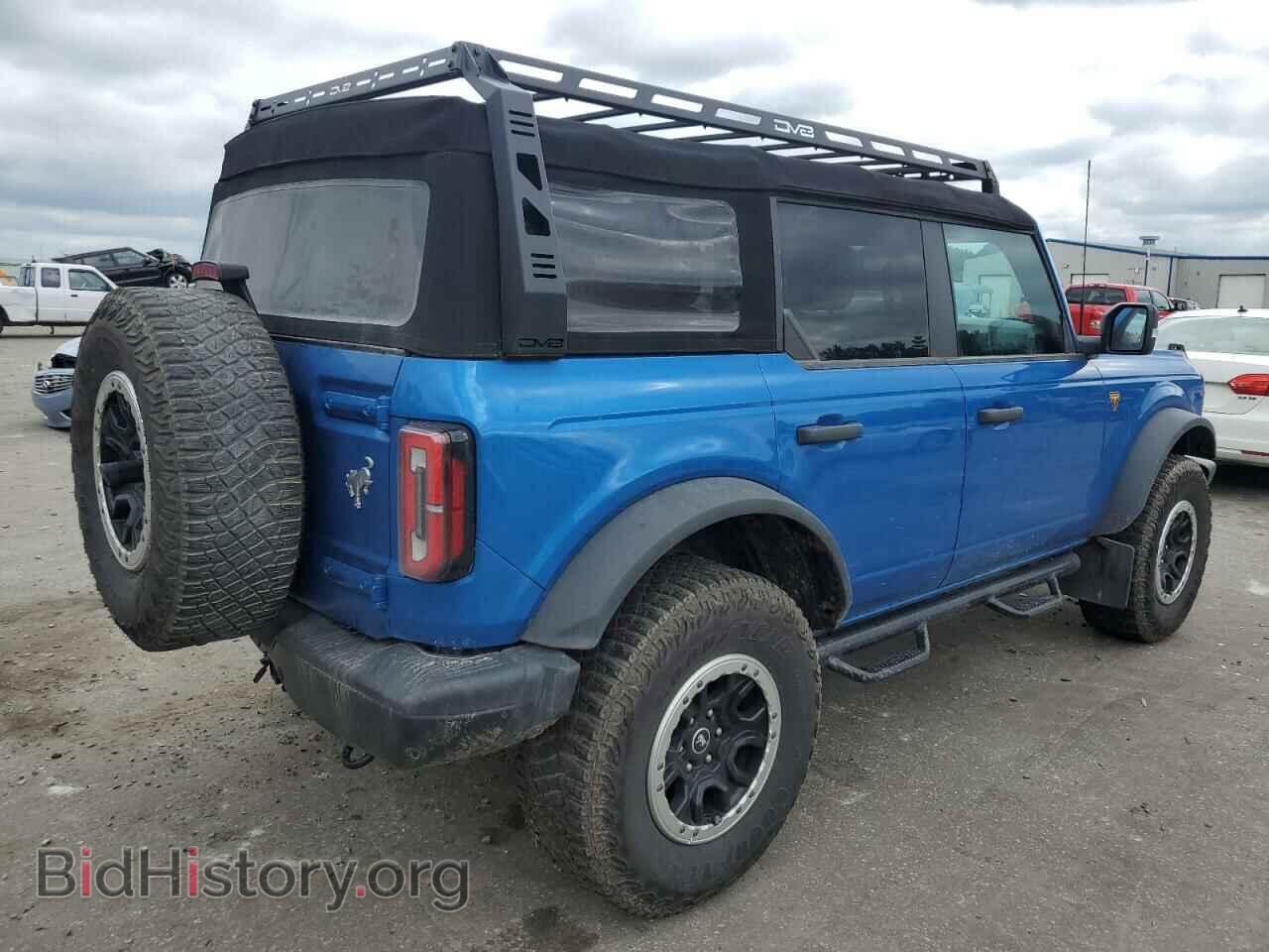 2022 FORD BRONCO - VIN: 1FMEE5DP7NLA93371 - Фото 3