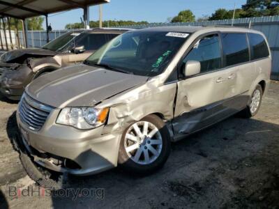 2016 Chrysler MINIVAN Town & COU, gold — VIN 2C4RC1BG9GR293850, Copart