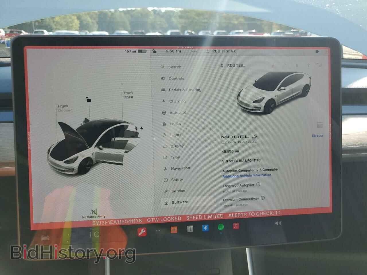 2018 TESLA MODEL 3 - VIN: 5YJ3E1EA1JF041178 - Photo 9