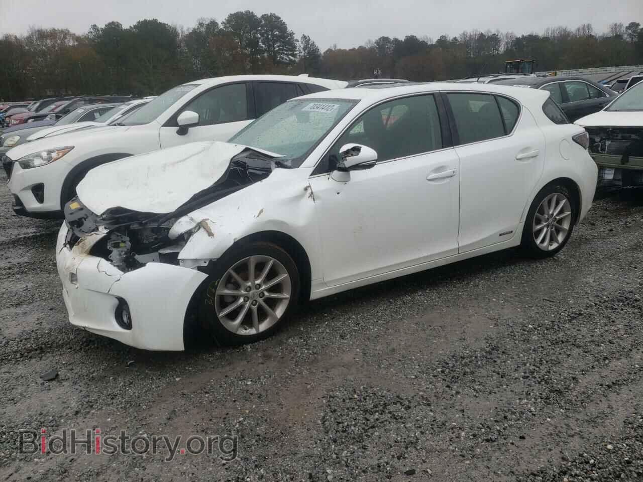 Photo JTHKD5BH8C2063531 - LEXUS CT 200 2012