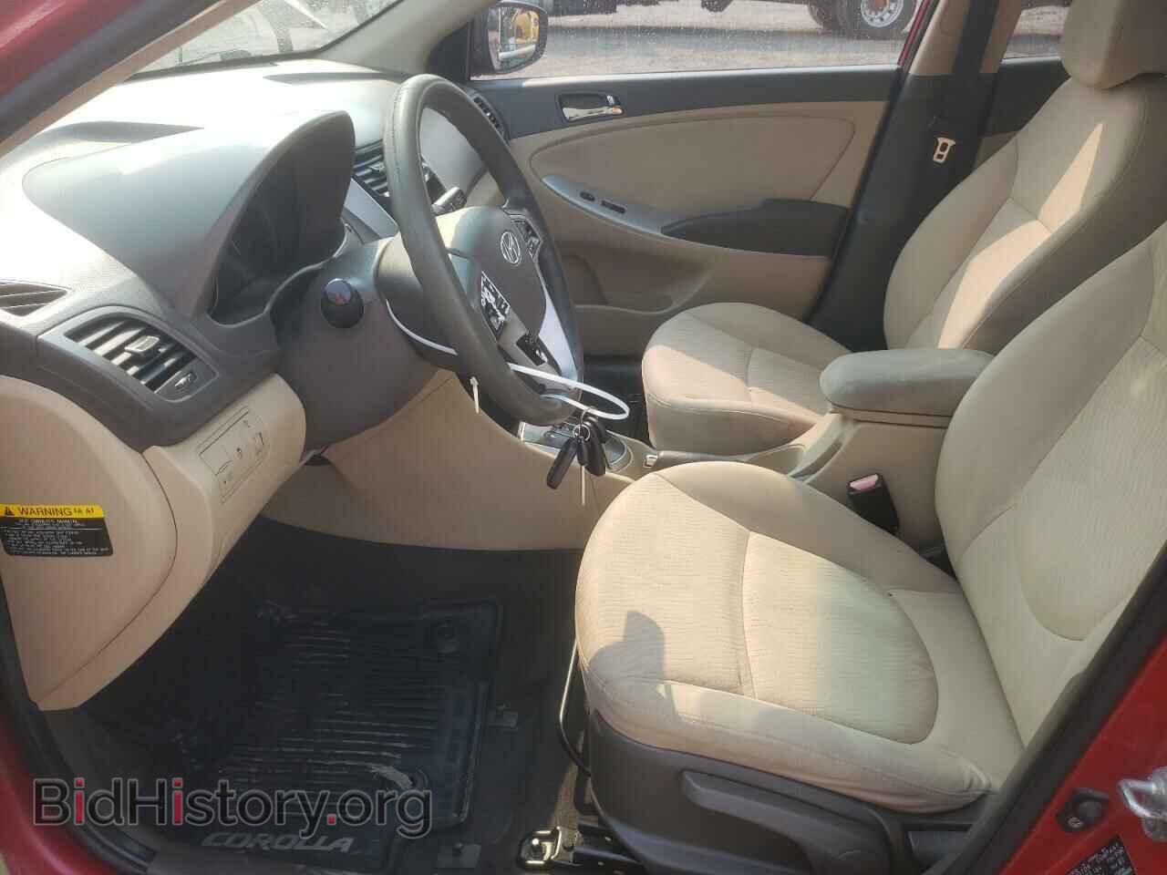2012 HYUNDAI ACCENT - VIN: KMHCU4AE5CU077121 - Фото 7