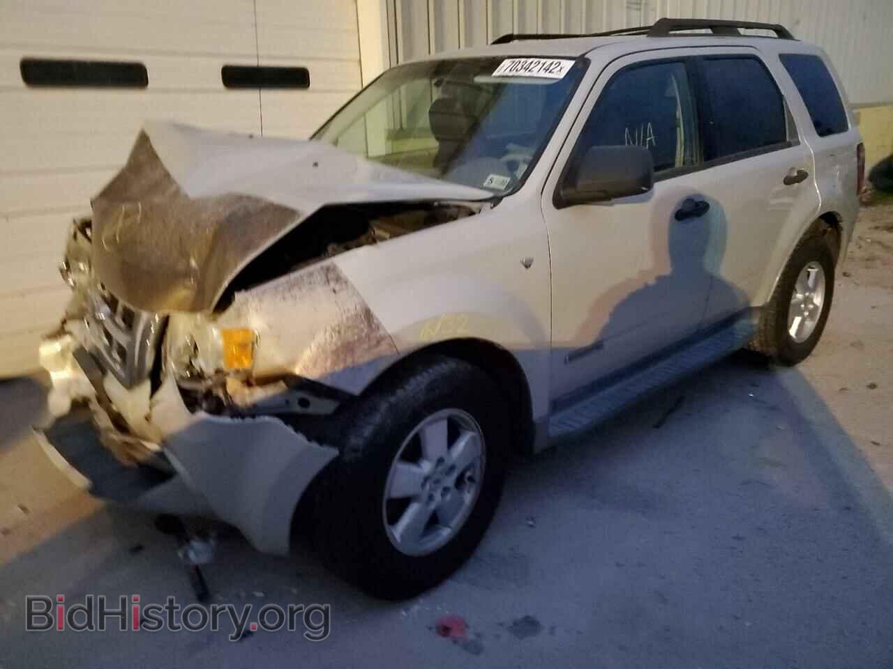 Photo 1FMCU03198KB77101 - FORD ESCAPE 2008