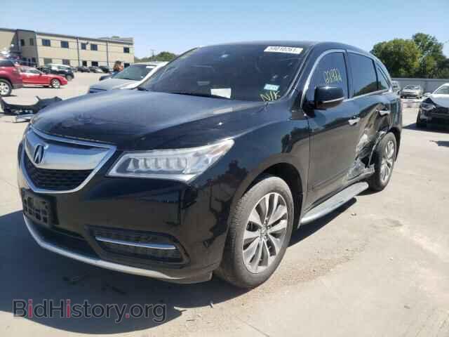 2014 ACURA MDX - VIN: 5FRYD3H40EB005366 - Фото 2