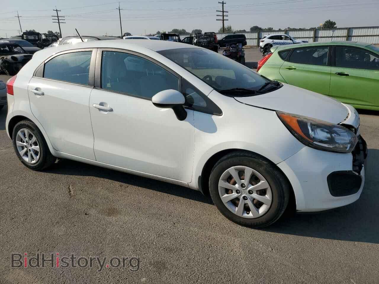 2013 KIA RIO - VIN: KNADM5A34D6240177 - Фото 4