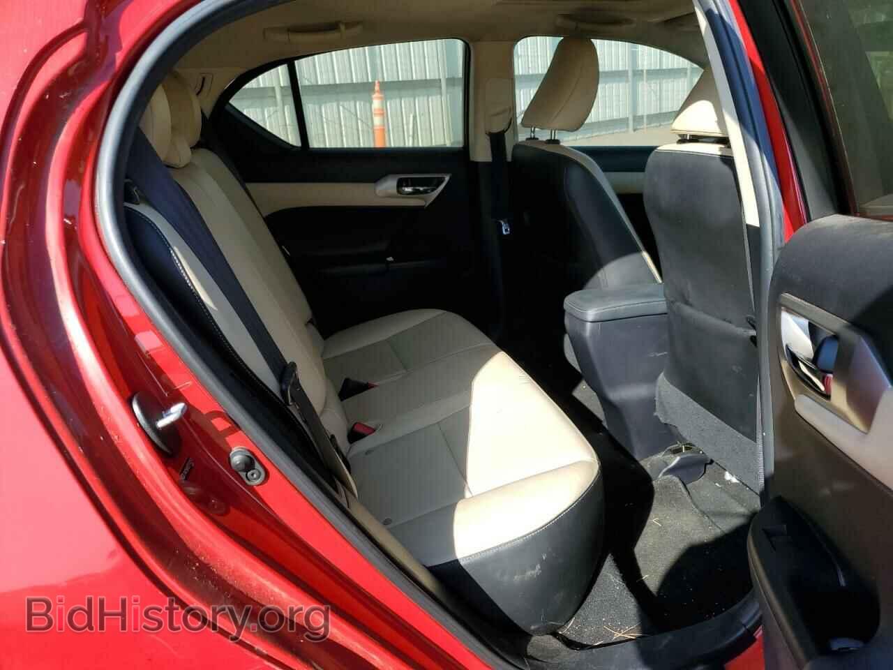 2014 LEXUS CT 200 - VIN: JTHKD5BH5E2176257 - Фото 10