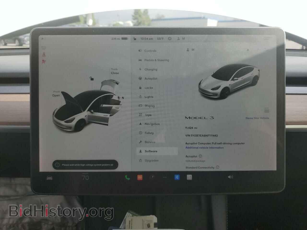 2022 TESLA MODEL 3 - VIN: 5YJ3E1EA8NF111443 - Фото 9