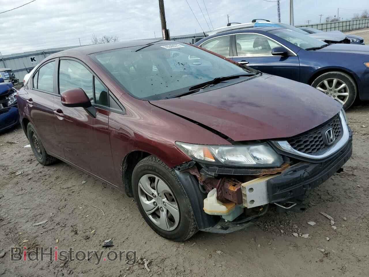 2013 HONDA CIVIC - VIN: 19XFB2F57DE043461 - Фото 4