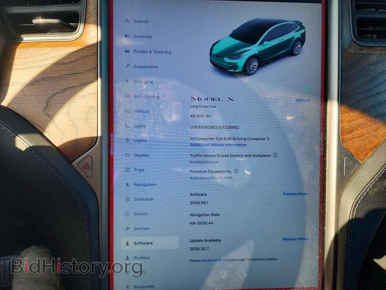2020 TESLA MODEL X - VIN: 5YJXCBE23LF228852 - Photo 9