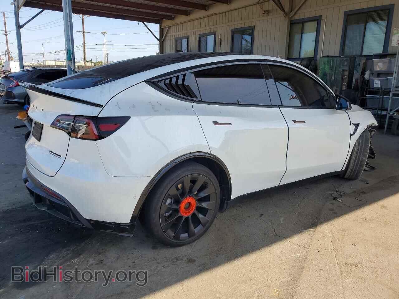 2021 TESLA MODEL Y - VIN: 5YJYGDEE6MF212760 - Фото 3