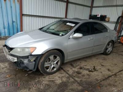 2006 Acura RL, серебристый — VIN JH4KB16596C002637, Copart