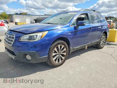 2017 Subaru OUTBACK 2.5I Limited, синий — VIN 4S4BSANC8H3231990, Copart