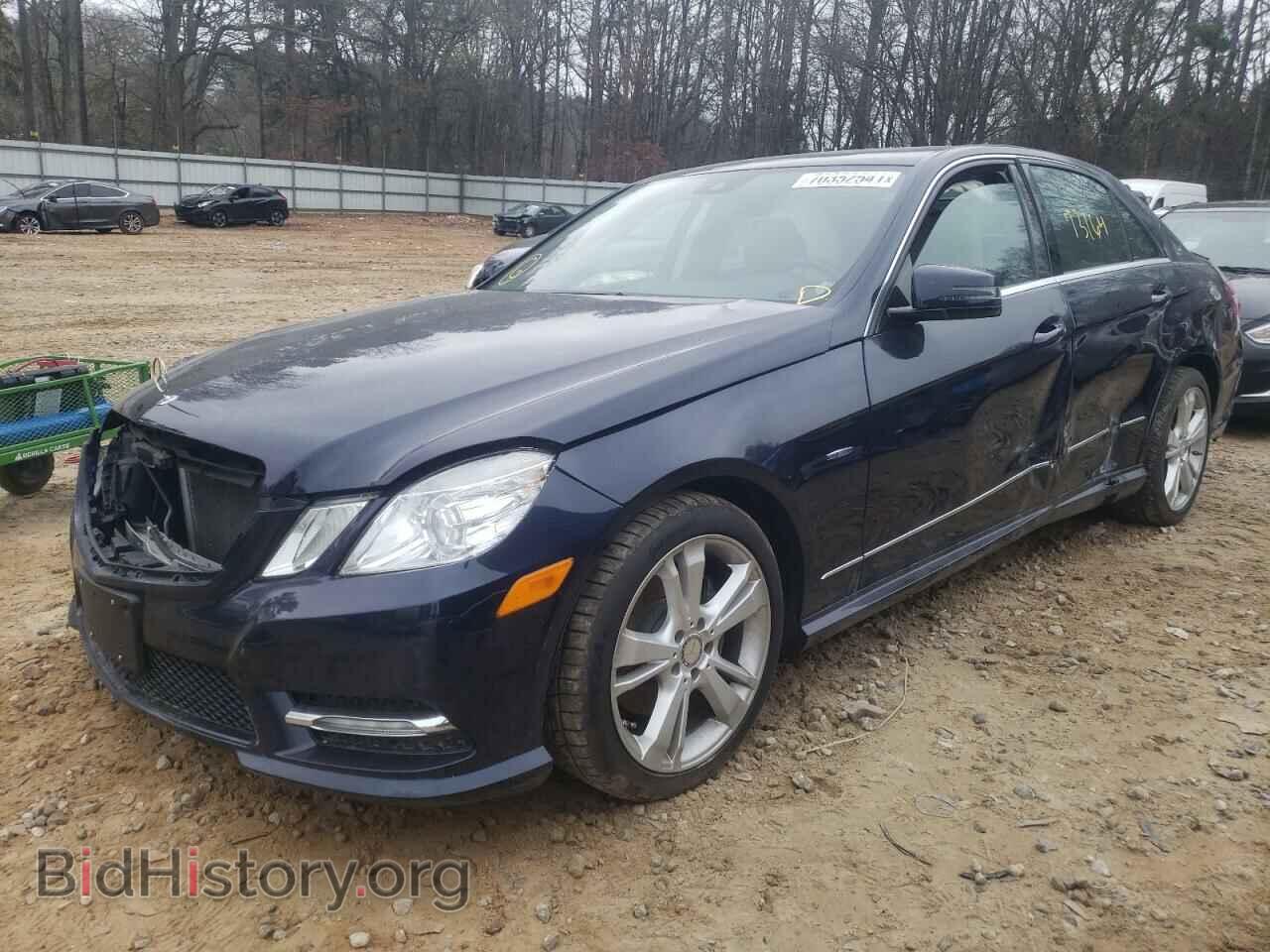 2012 MERCEDES-BENZ E-CLASS - VIN: WDDHF8JBXCA637546 - Фото 2