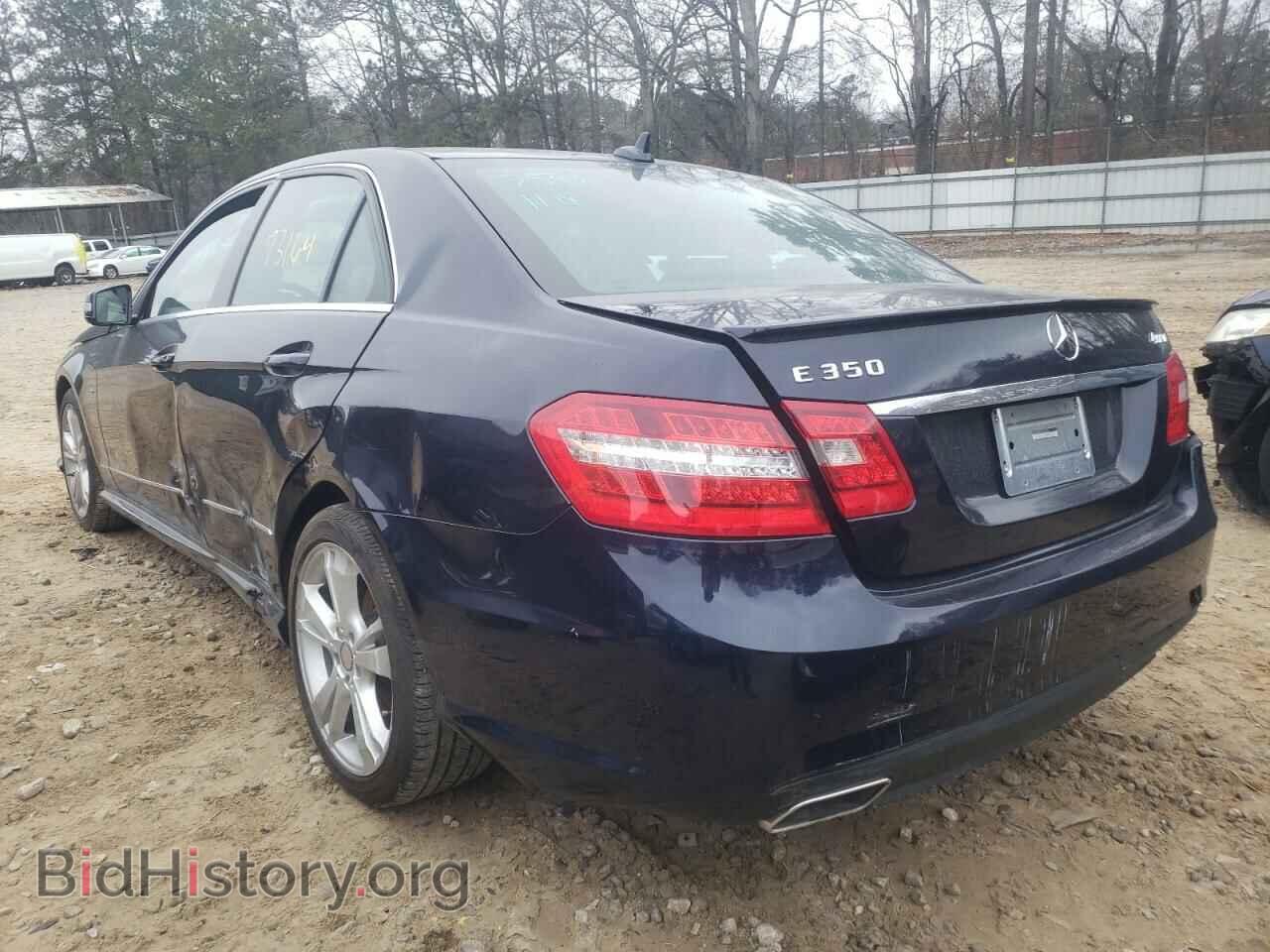 2012 MERCEDES-BENZ E-CLASS - VIN: WDDHF8JBXCA637546 - Фото 3