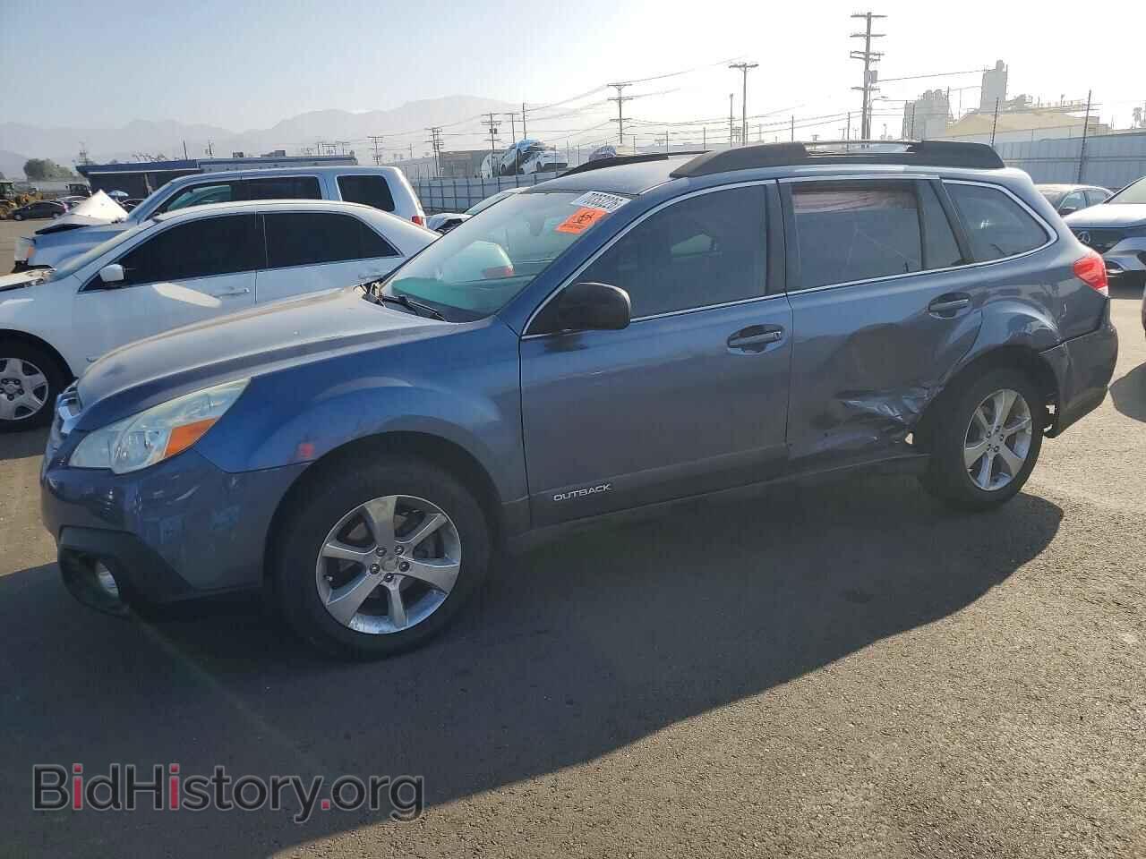 2014 Subaru OUTBACK 2.5I (VIN 4S4BRBAC2E3318917) — photo 1 of 13, Copart, damage: side