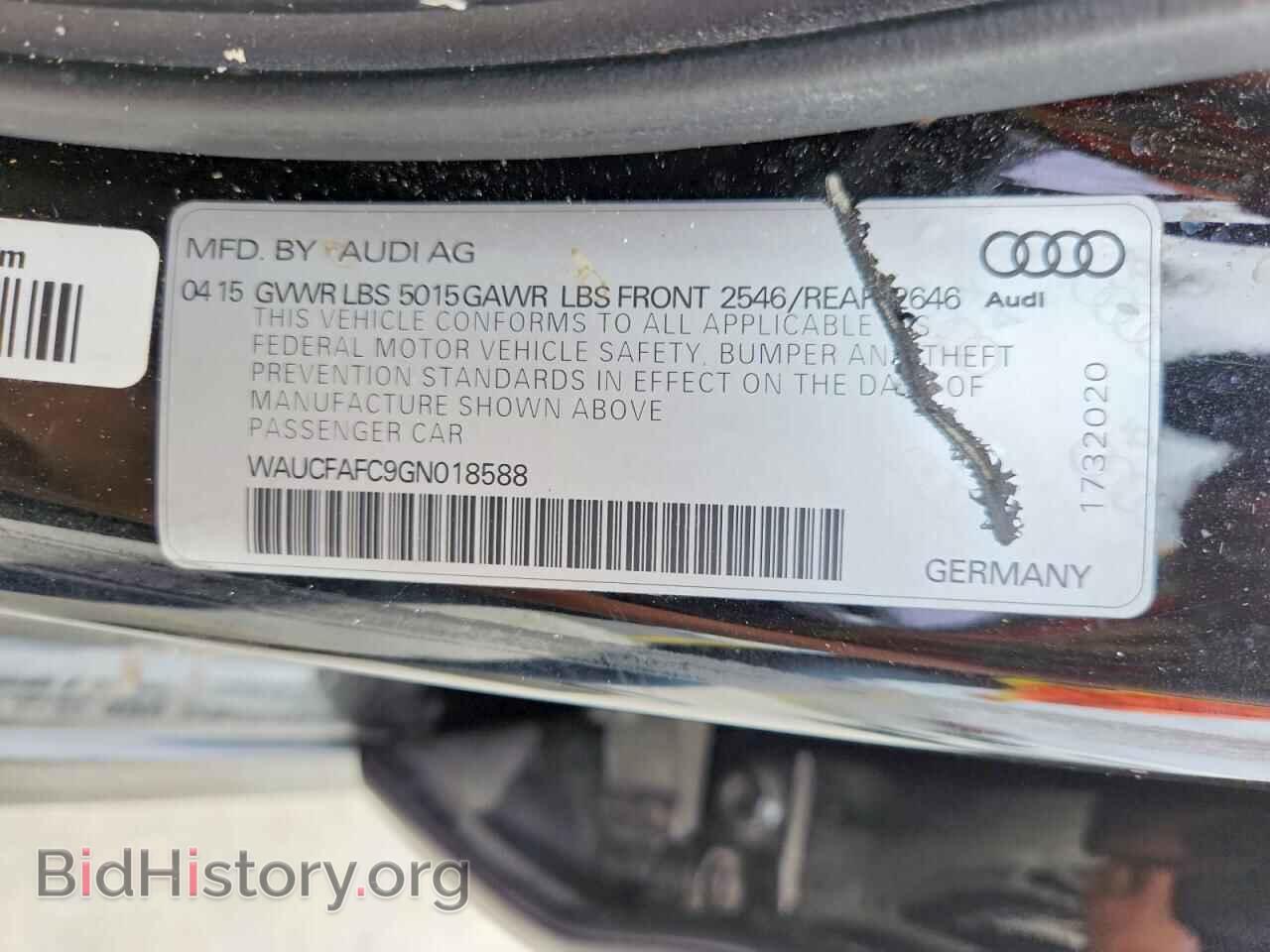 2016 AUDI A6 - VIN: WAUCFAFC9GN018588 - Photo 12
