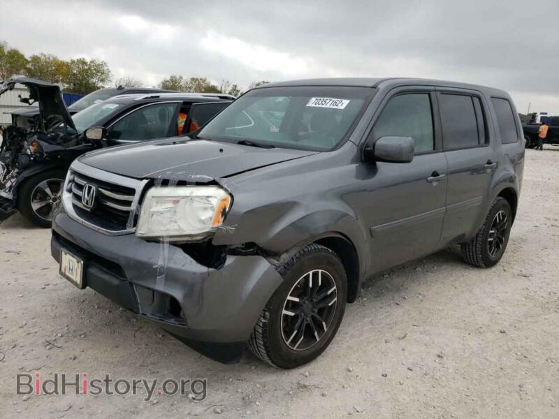 2013 Honda PILOT Pilot EX (VIN 5FNYF3H44DB030250) — фото 1 из 13, Copart, повреждение: передняя часть