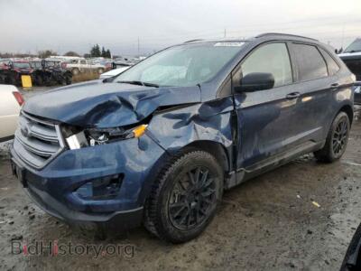 2017 Ford EDGE Edge SE, blue — VIN 2FMPK4G92HBC45666, Copart