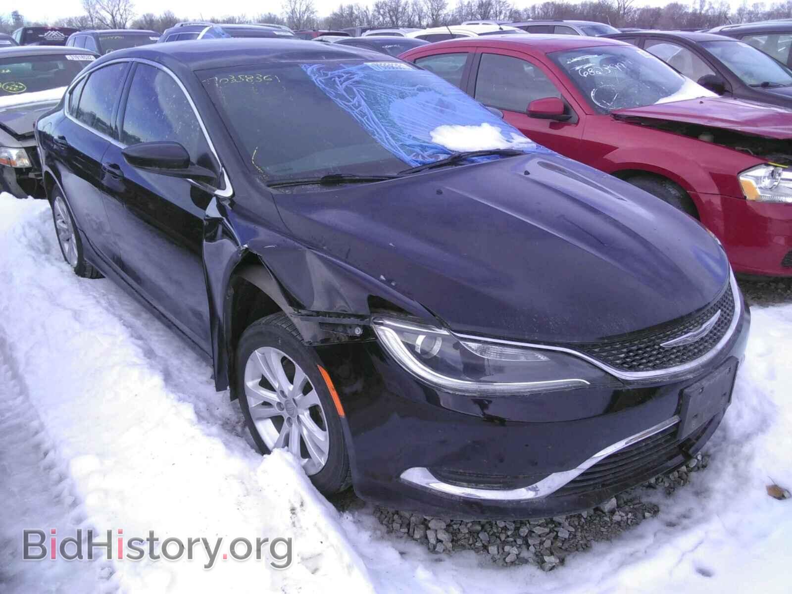 Photo 1C3CCCAB3FN607810 - CHRYSLER 200 2015