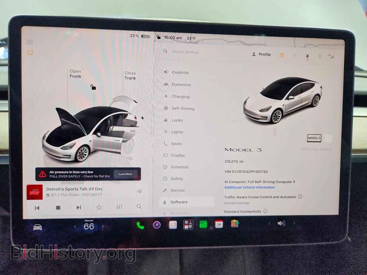 2023 TESLA MODEL 3 - VIN: 5YJ3E1EA0PF450782 - Photo 9