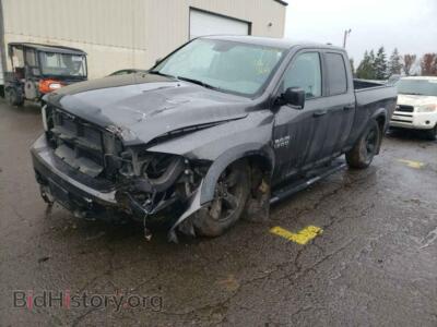 2015 RAM 1500 1500 SLT, black — VIN 1C6RR7GT1FS732485, Copart