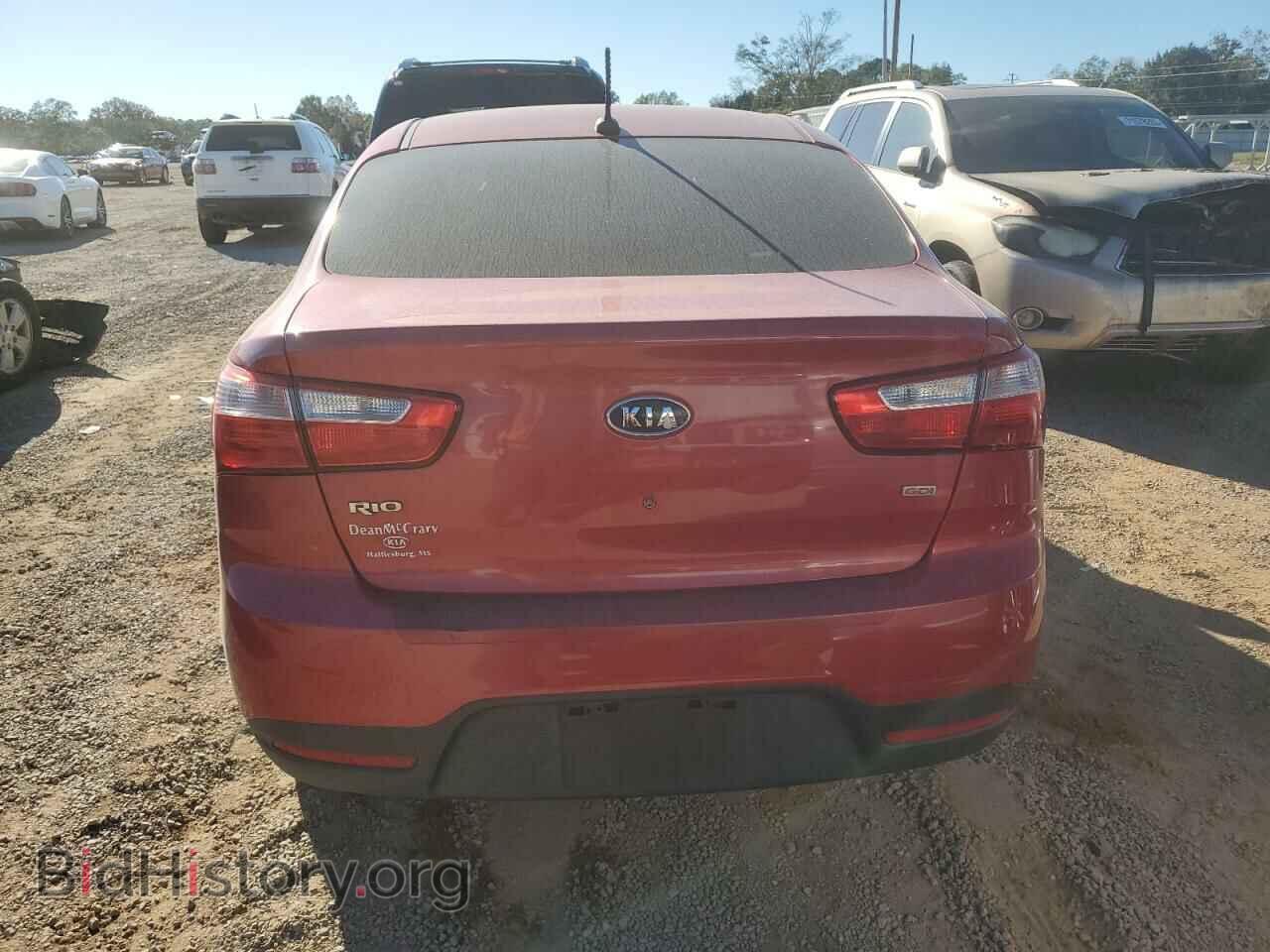 2013 KIA RIO - VIN: KNADM4A36D6098991 - Фото 6