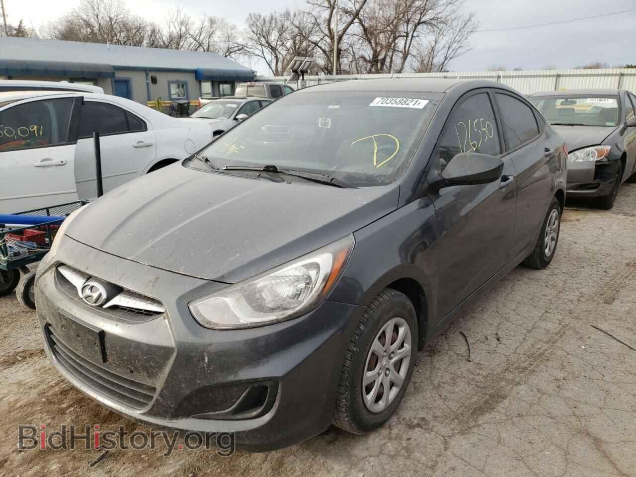2012 HYUNDAI ACCENT - VIN: KMHCT4AE4CU120351 - Фото 2