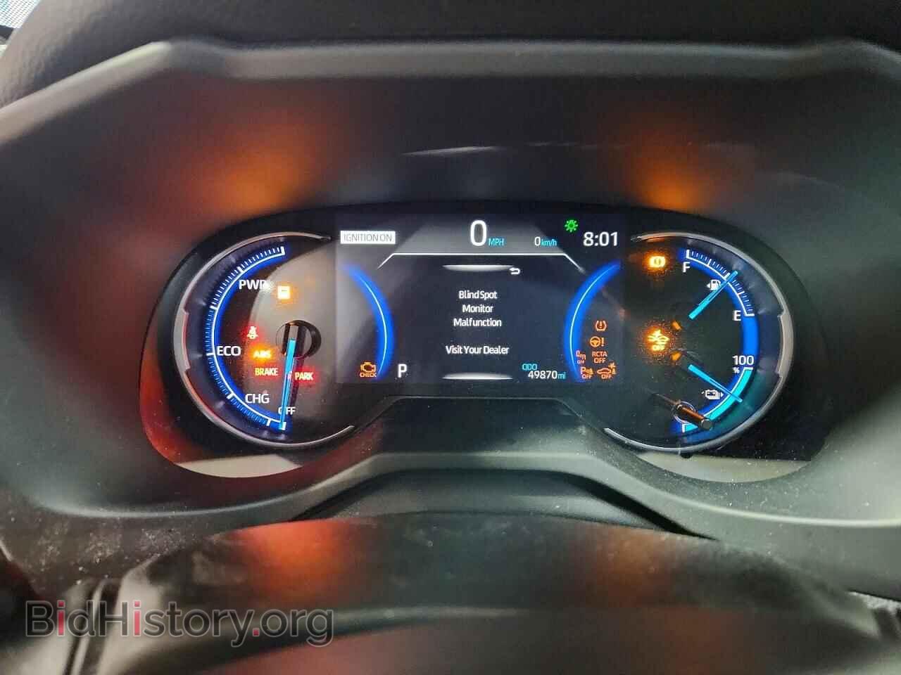 2021 TOYOTA RAV4 - VIN: JTMFB3FV2MD055962 - Фото 9