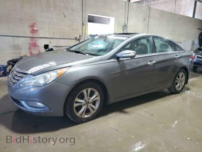 2011 Hyundai SONATA SE, серый — VIN 5NPEC4AC2BH126928, Copart