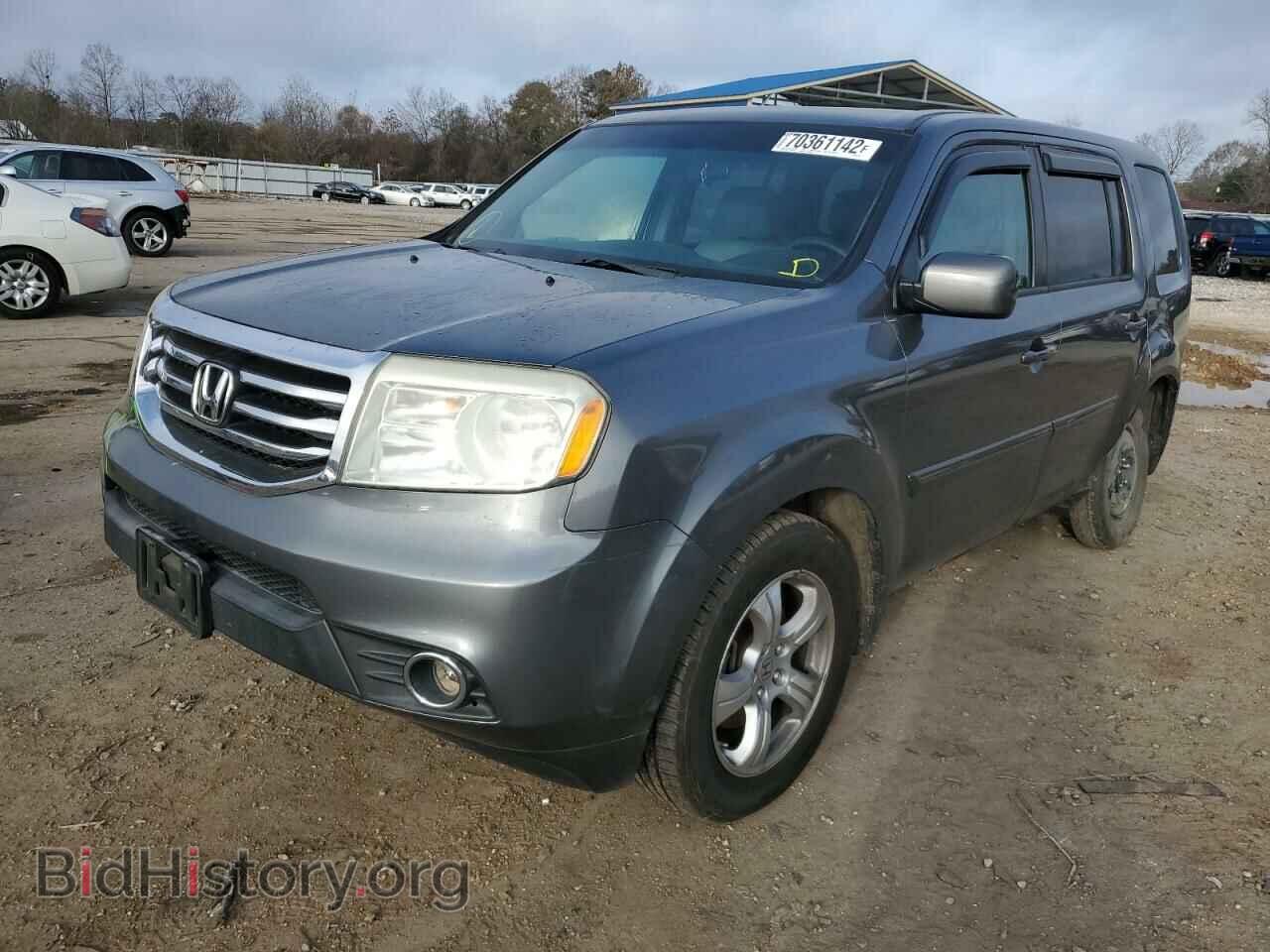 Photo 5FNYF3H49CB001793 - HONDA PILOT 2012