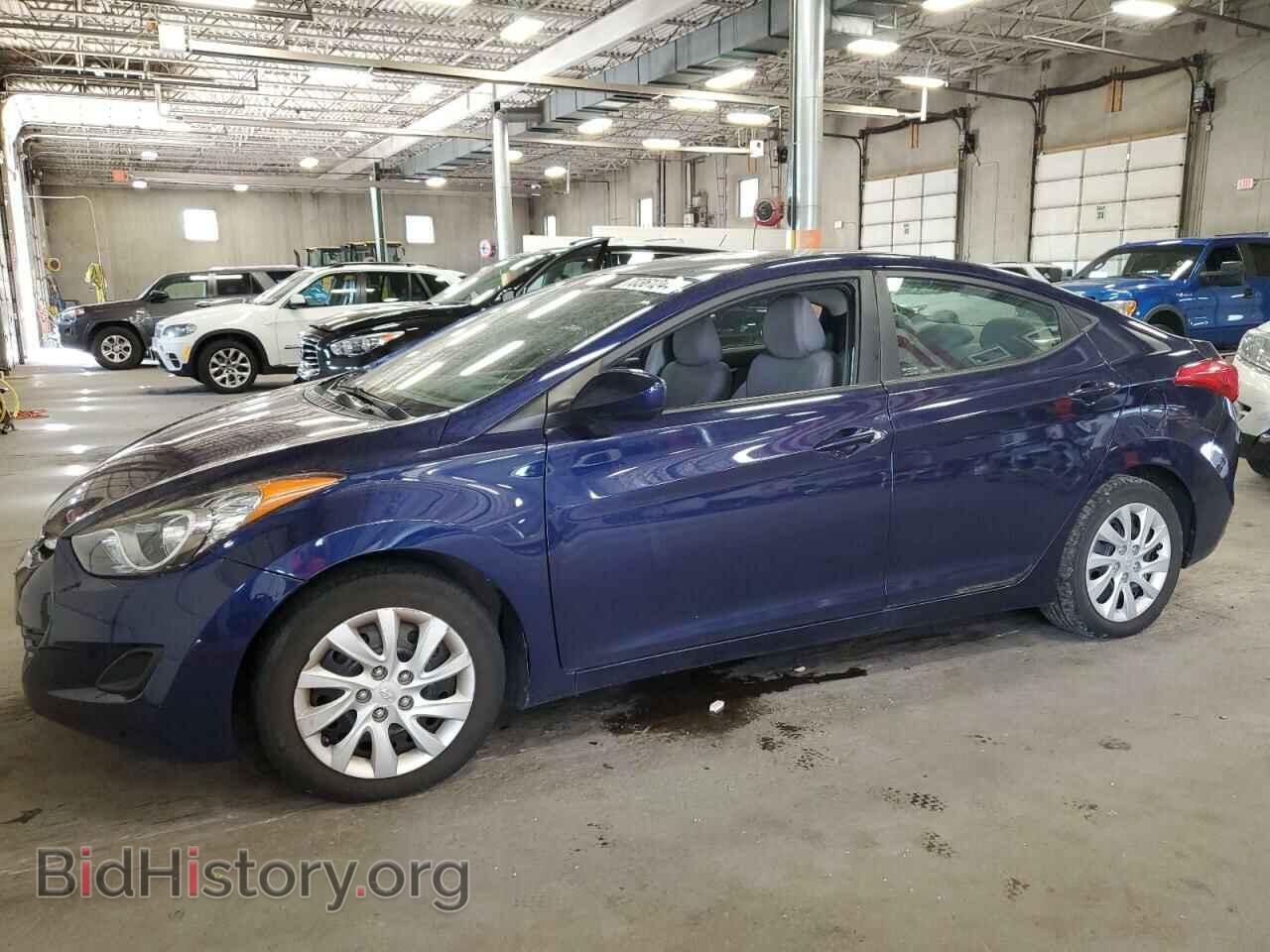 Photo 5NPDH4AE7CH078598 - HYUNDAI ELANTRA 2012