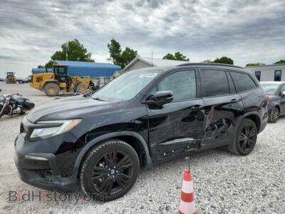 2020 Honda PILOT Black, black — VIN 5FNYF6H77LB062829, Copart
