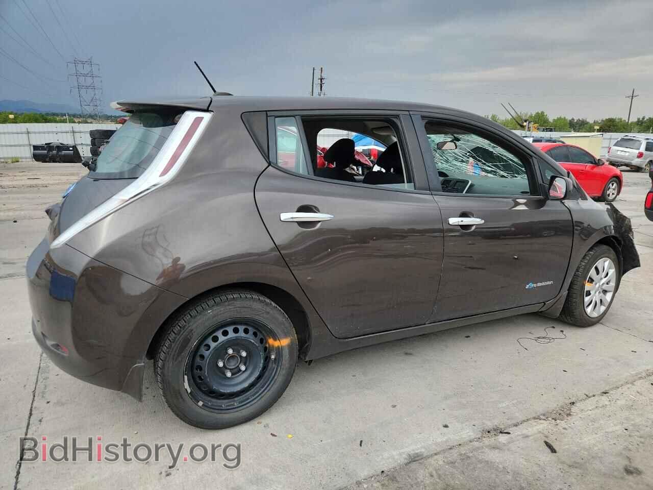 2016 NISSAN LEAF - VIN: 1N4AZ0CP2GC301516 - Фото 3