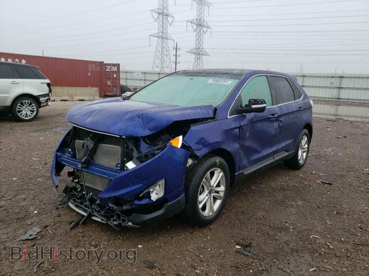 2015 FORD EDGE - VIN: 2FMTK4J86FBB71339 - Фото 2