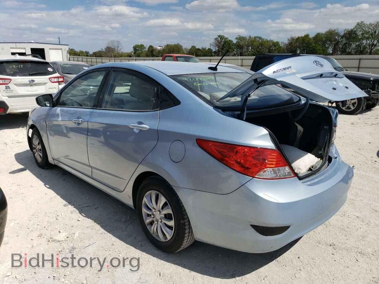 2013 HYUNDAI ACCENT - VIN: KMHCT4AE2DU523374 - Фото 2