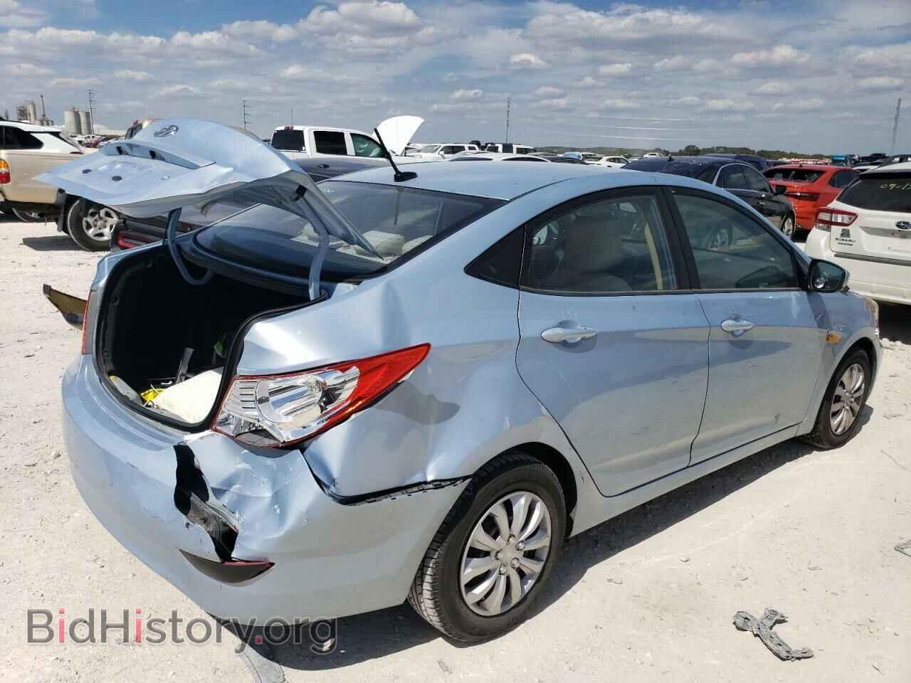 2013 HYUNDAI ACCENT - VIN: KMHCT4AE2DU523374 - Фото 3