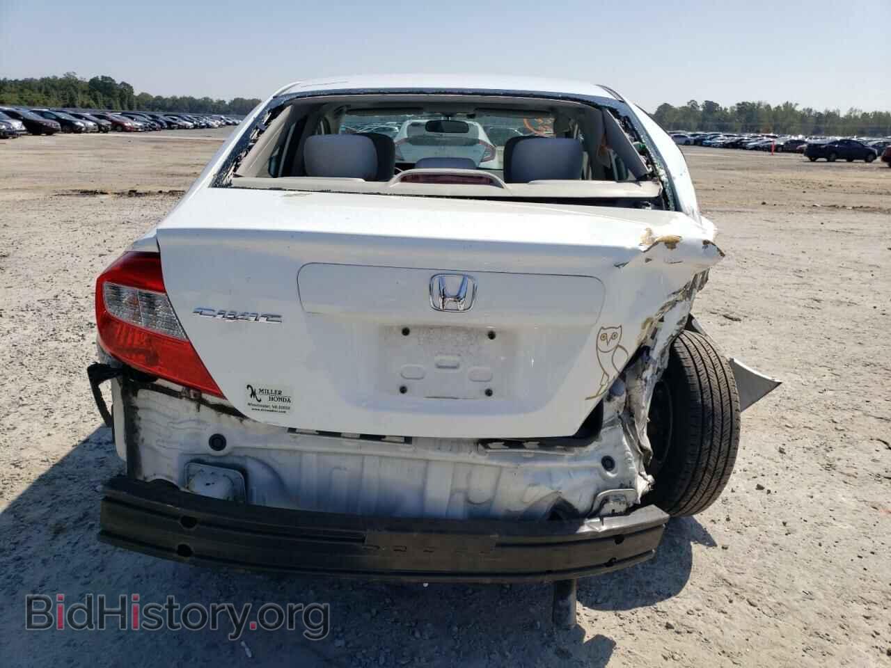 2012 HONDA CIVIC - VIN: 2HGFB2F81CH326033 - Фото 6