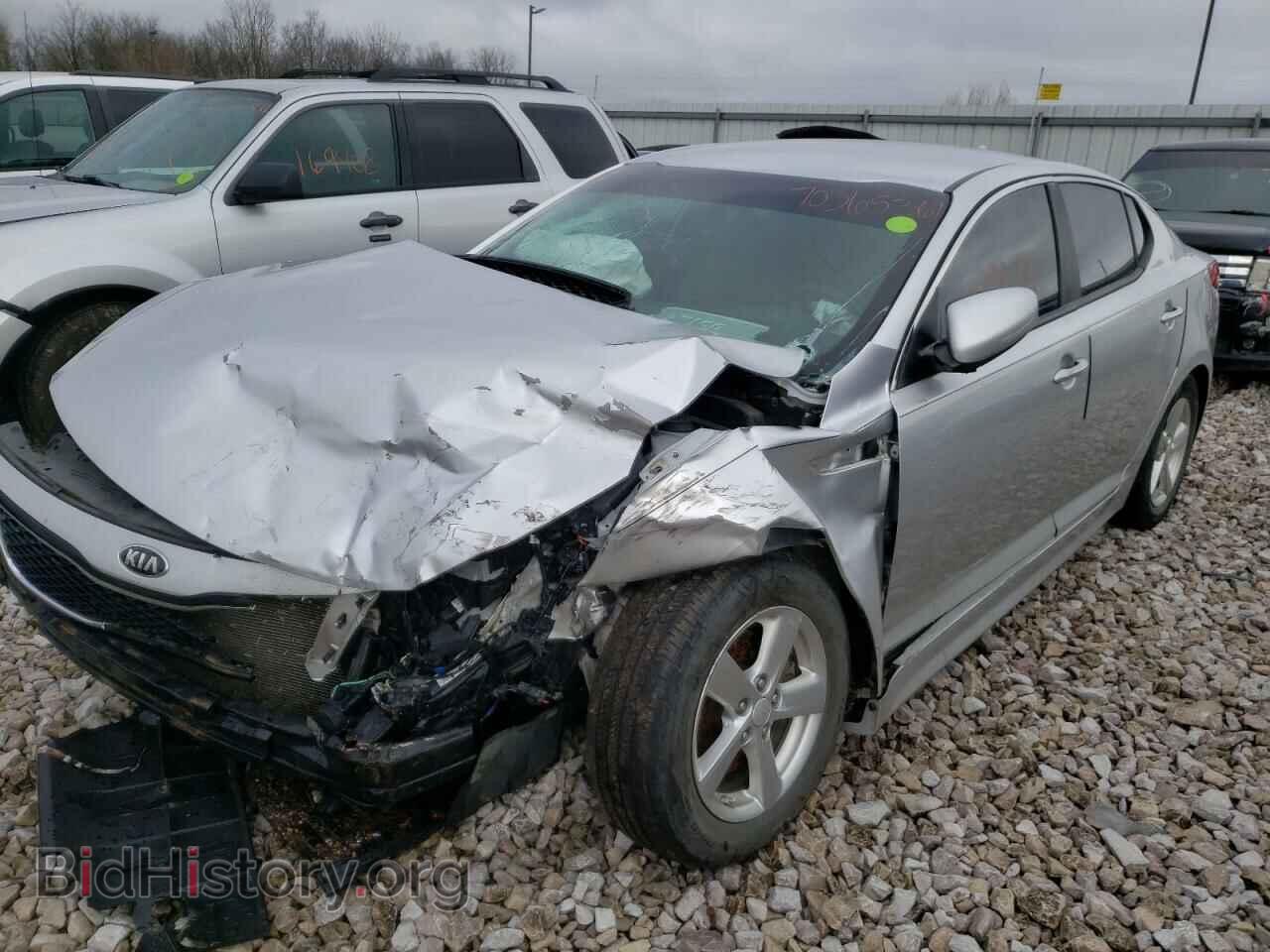 2014 KIA OPTIMA - VIN: KNAGM4A73E5452764 - Фото 2