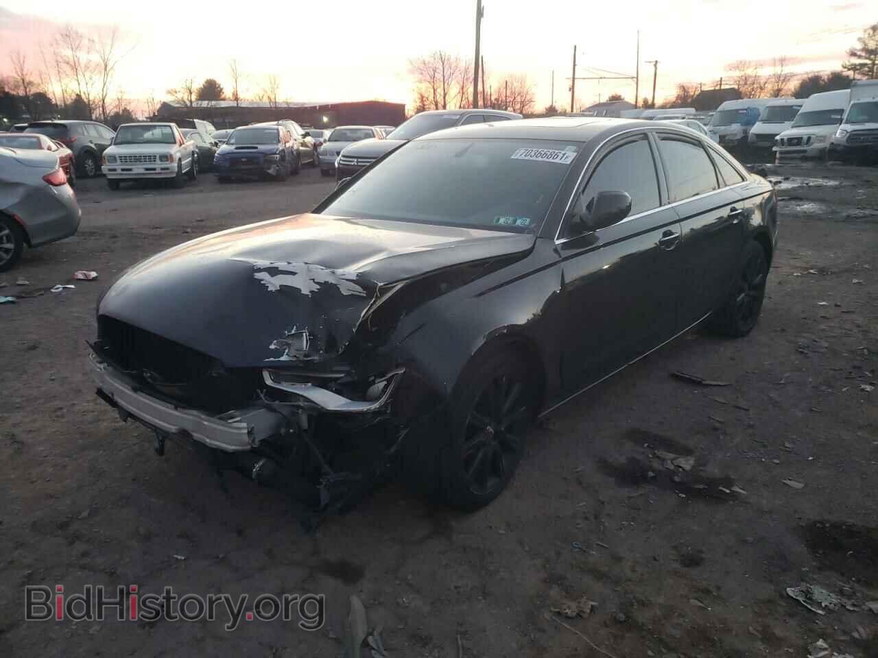 2013 AUDI A6 - VIN: WAUGFAFC6DN088661 - Photo 2