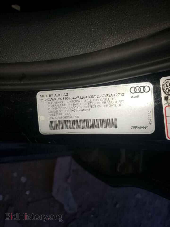 2013 AUDI A6 - VIN: WAUGFAFC6DN088661 - Photo 10