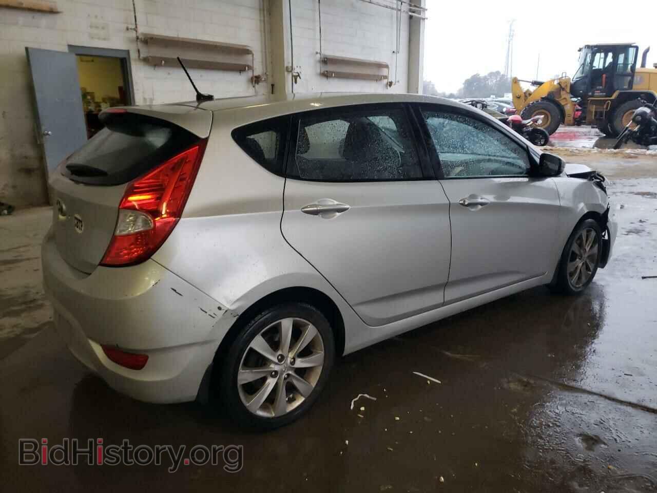 2013 HYUNDAI ACCENT - VIN: KMHCU5AEXDU137322 - Фото 3