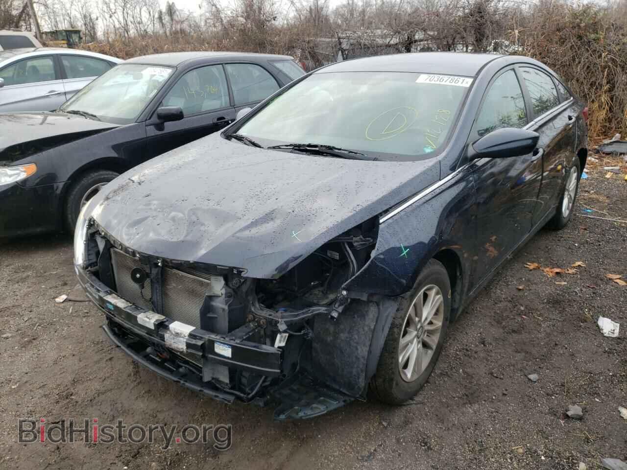2012 HYUNDAI SONATA - VIN: 5NPEB4AC7CH346408 - Фото 2