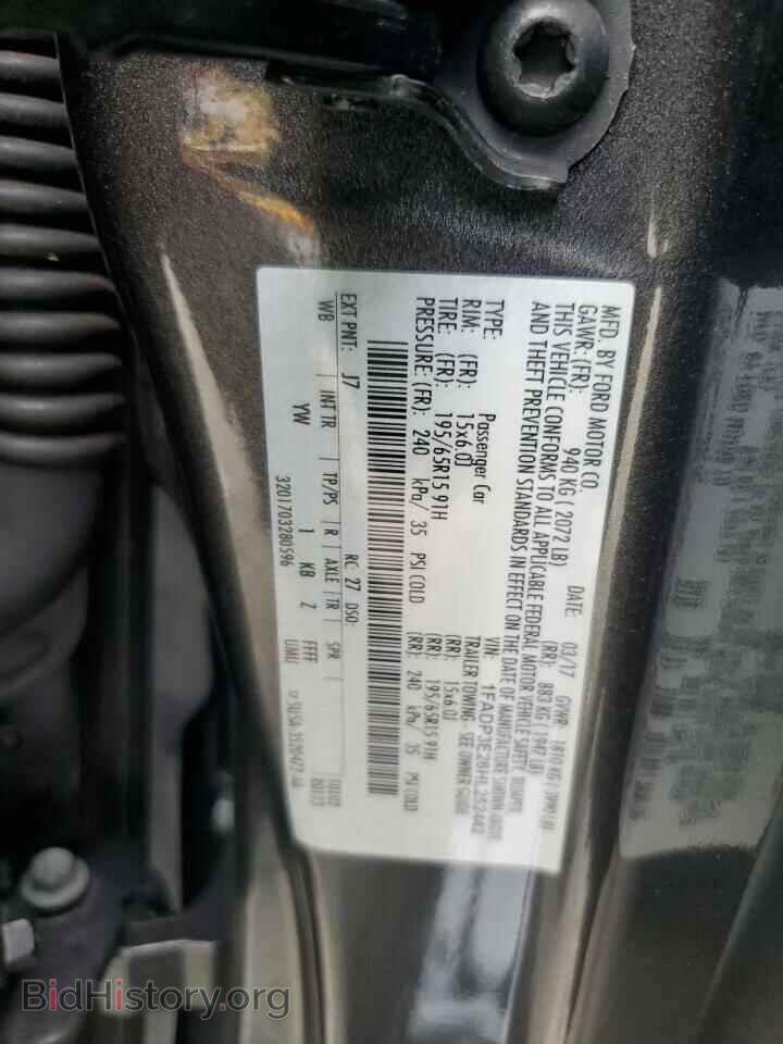 2017 FORD FOCUS - VIN: 1FADP3E26HL252442 - Фото 12