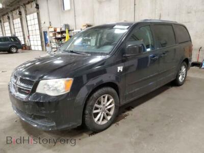 2013 Dodge CARAVAN Grand Cara, черный — VIN 2C4RDGCGXDR618483, Copart