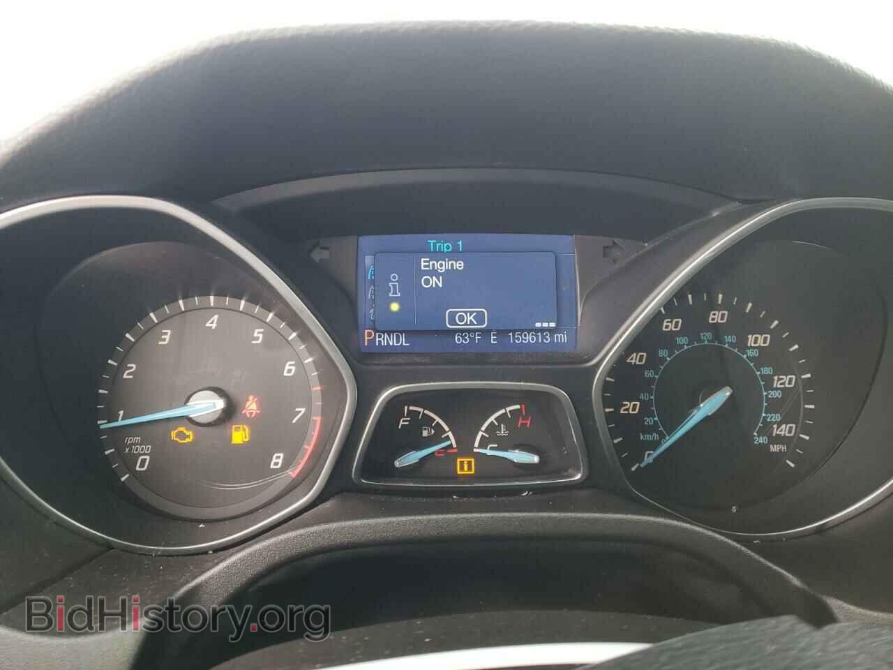 2014 FORD FOCUS - VIN: 1FADP3F27EL123619 - Фото 9