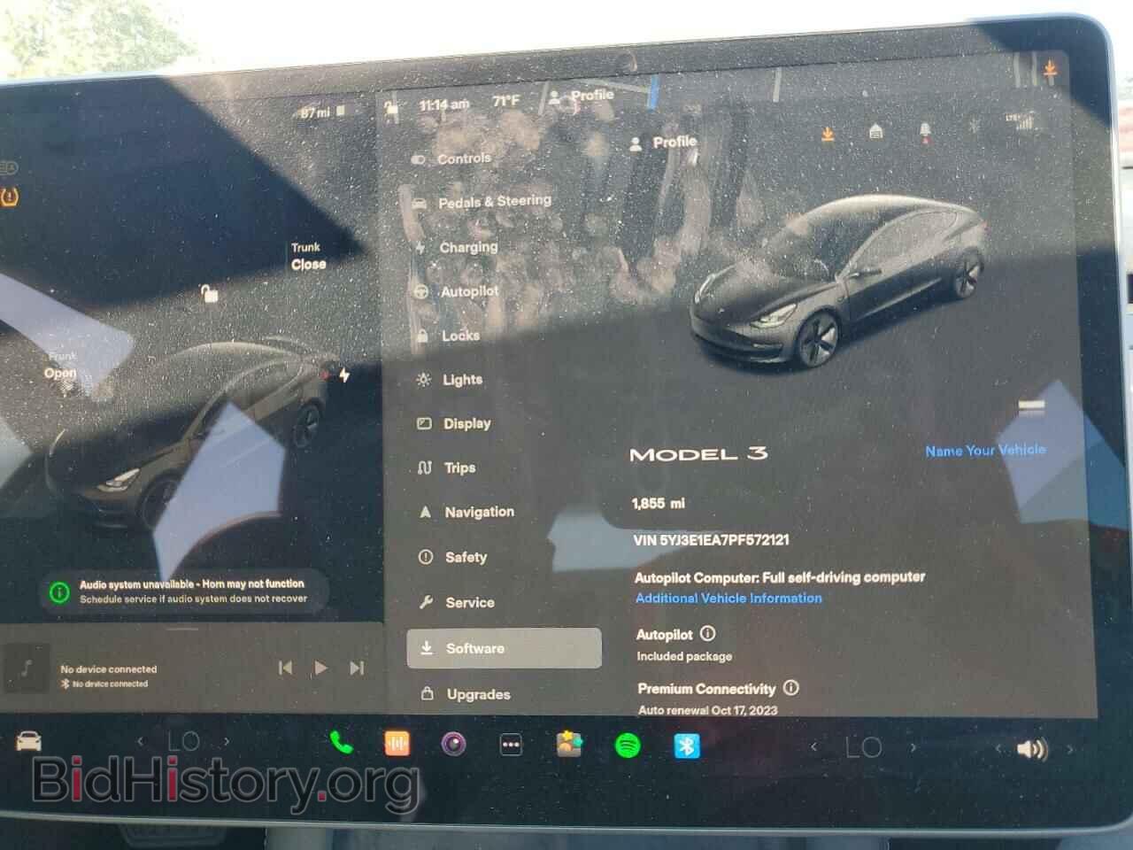 2023 TESLA MODEL 3 - VIN: 5YJ3E1EA7PF572121 - Фото 9